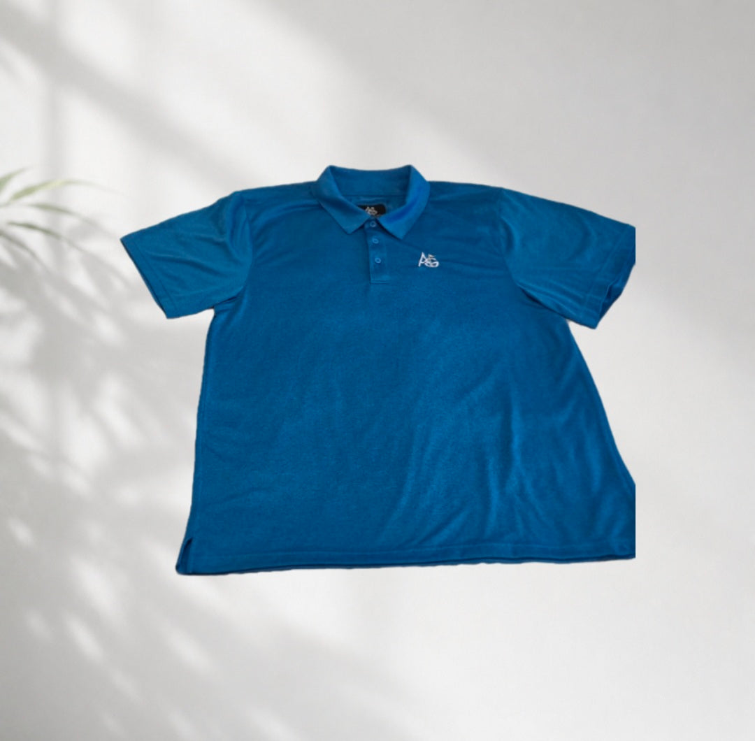Water Hazard Blue Performance Polo