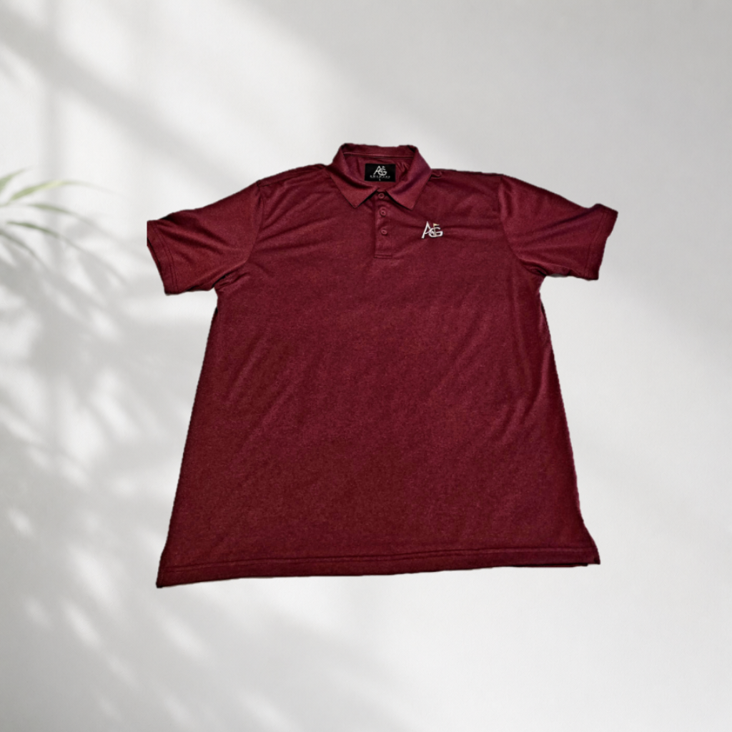 Out Of Bounds Red Performance Polo