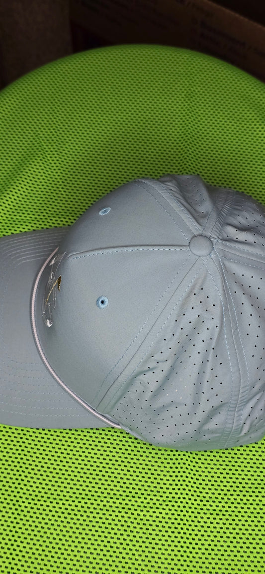 Awkward Golf Performance Hat - Smoke Blue