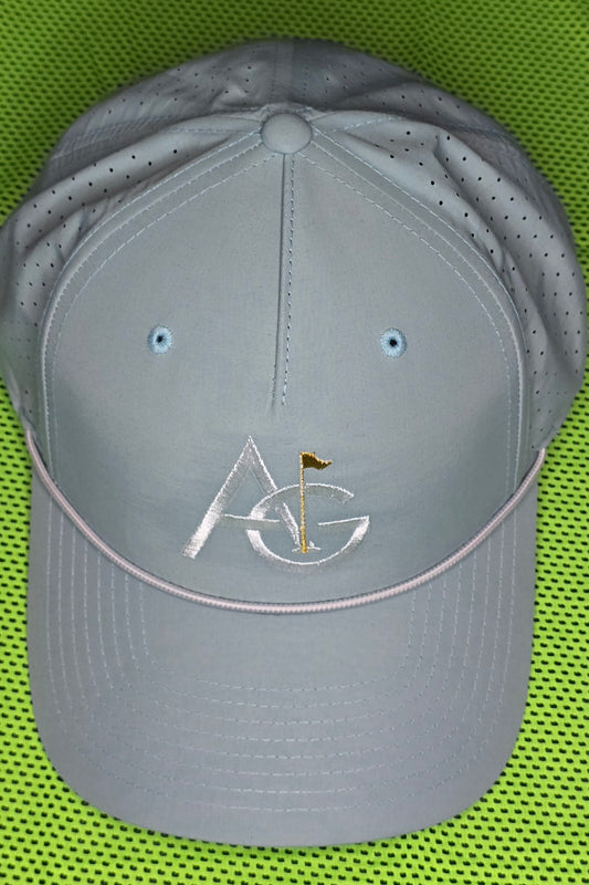 Awkward Golf Performance Hat - Smoke Blue
